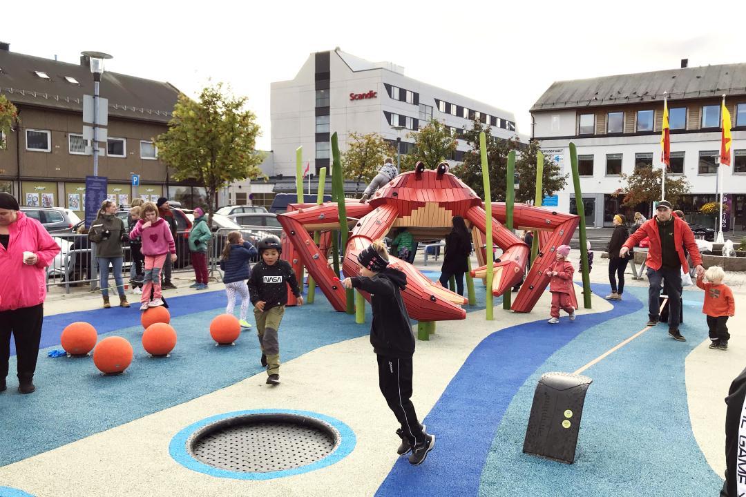 The Red King Crab playground