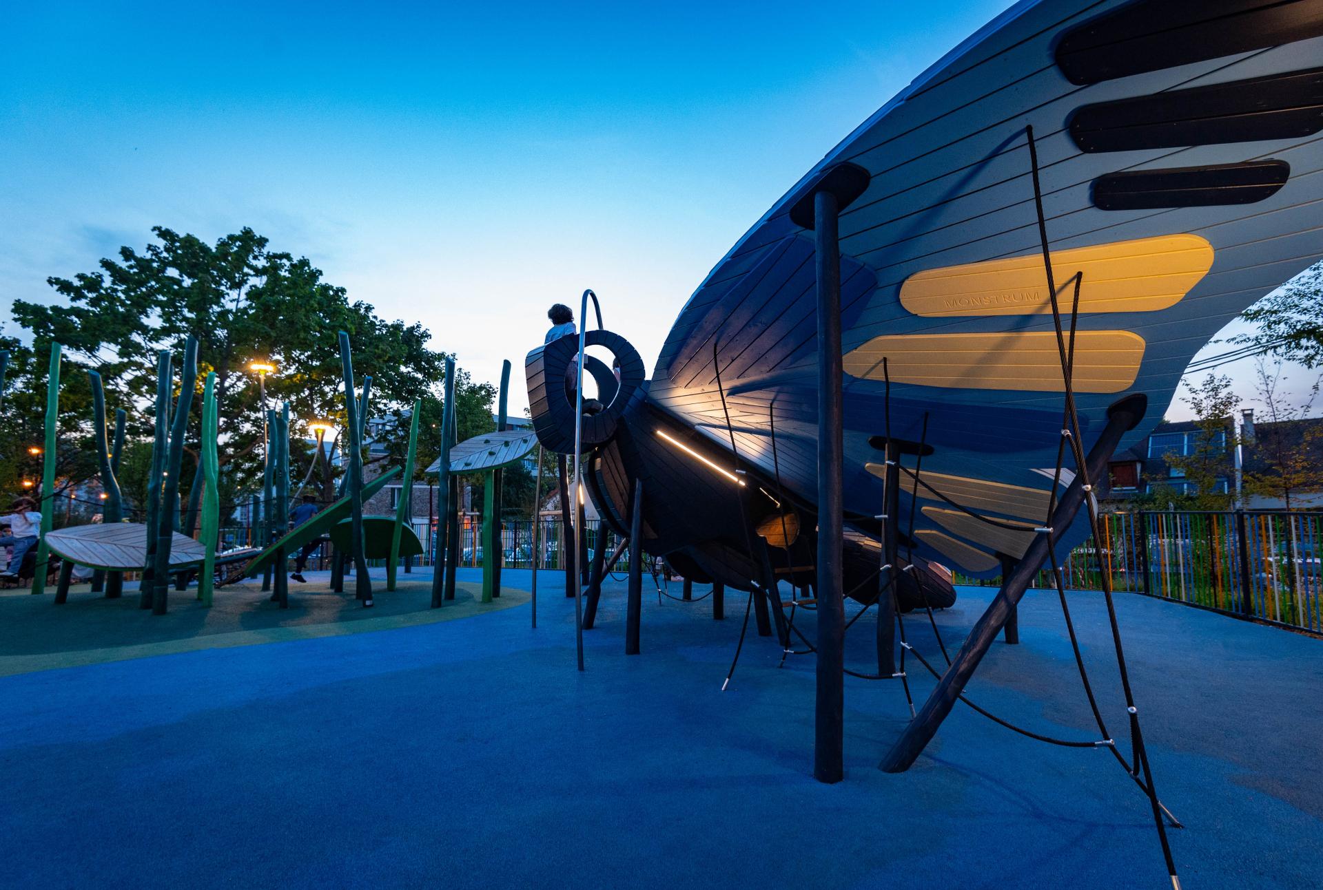 Beautiful Butterfly playground, MONSTRUM playgrounds