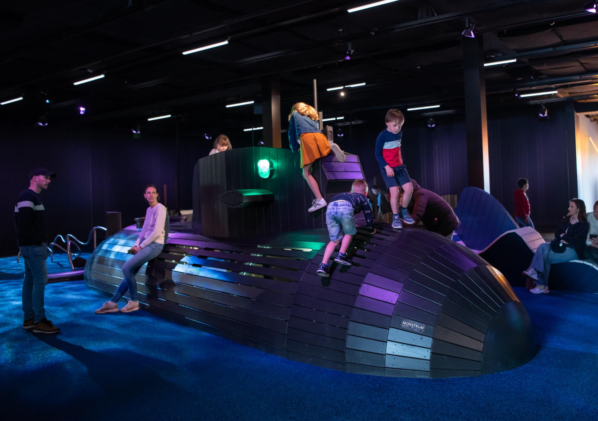 submarine playground structure