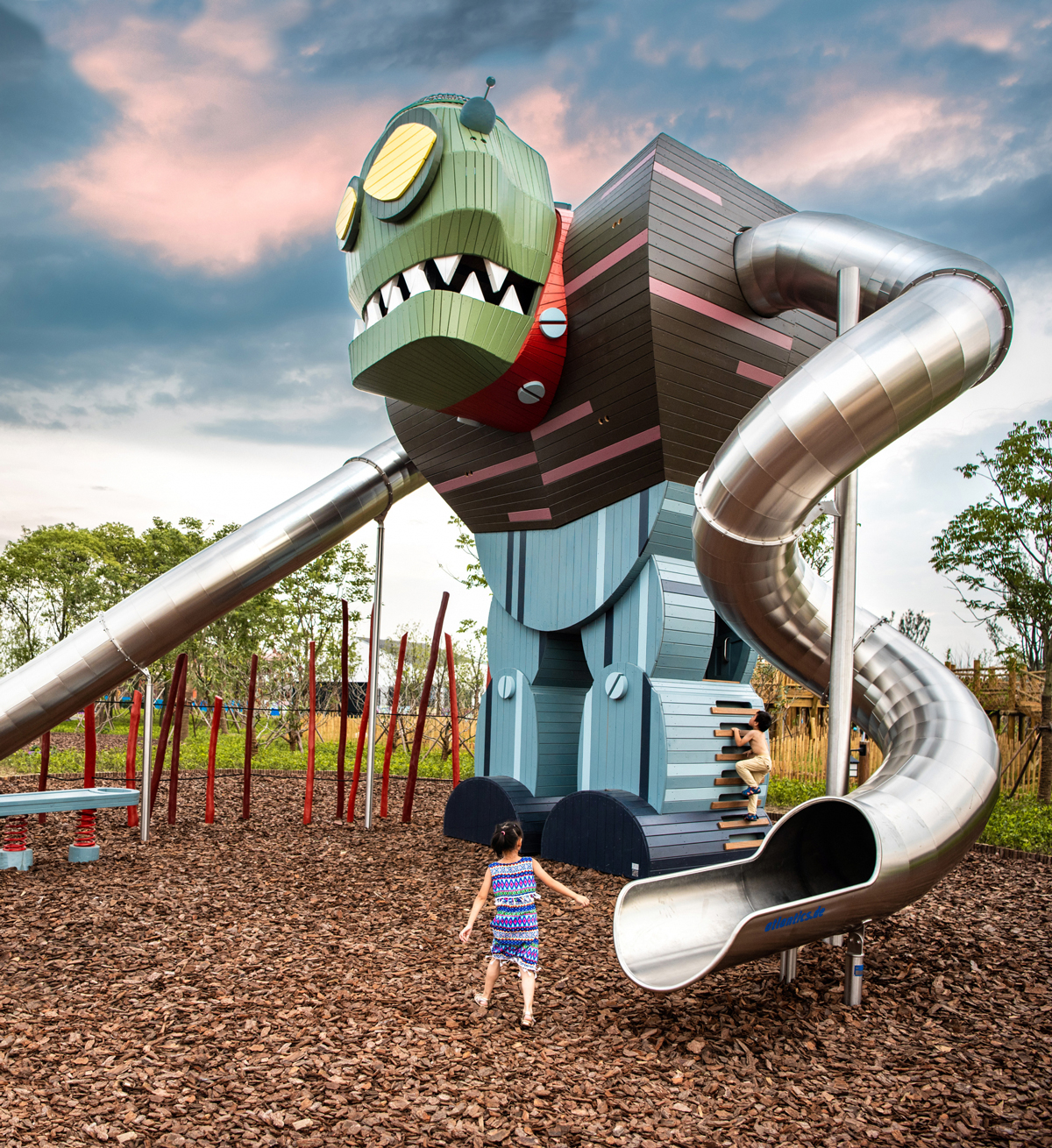 Plants vs Zombies robot playground