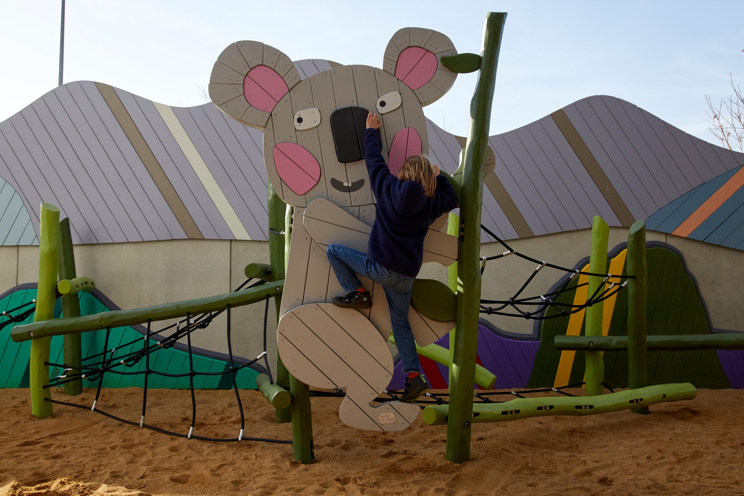Affenzahn playground, koala MONSTRUM playgrounds