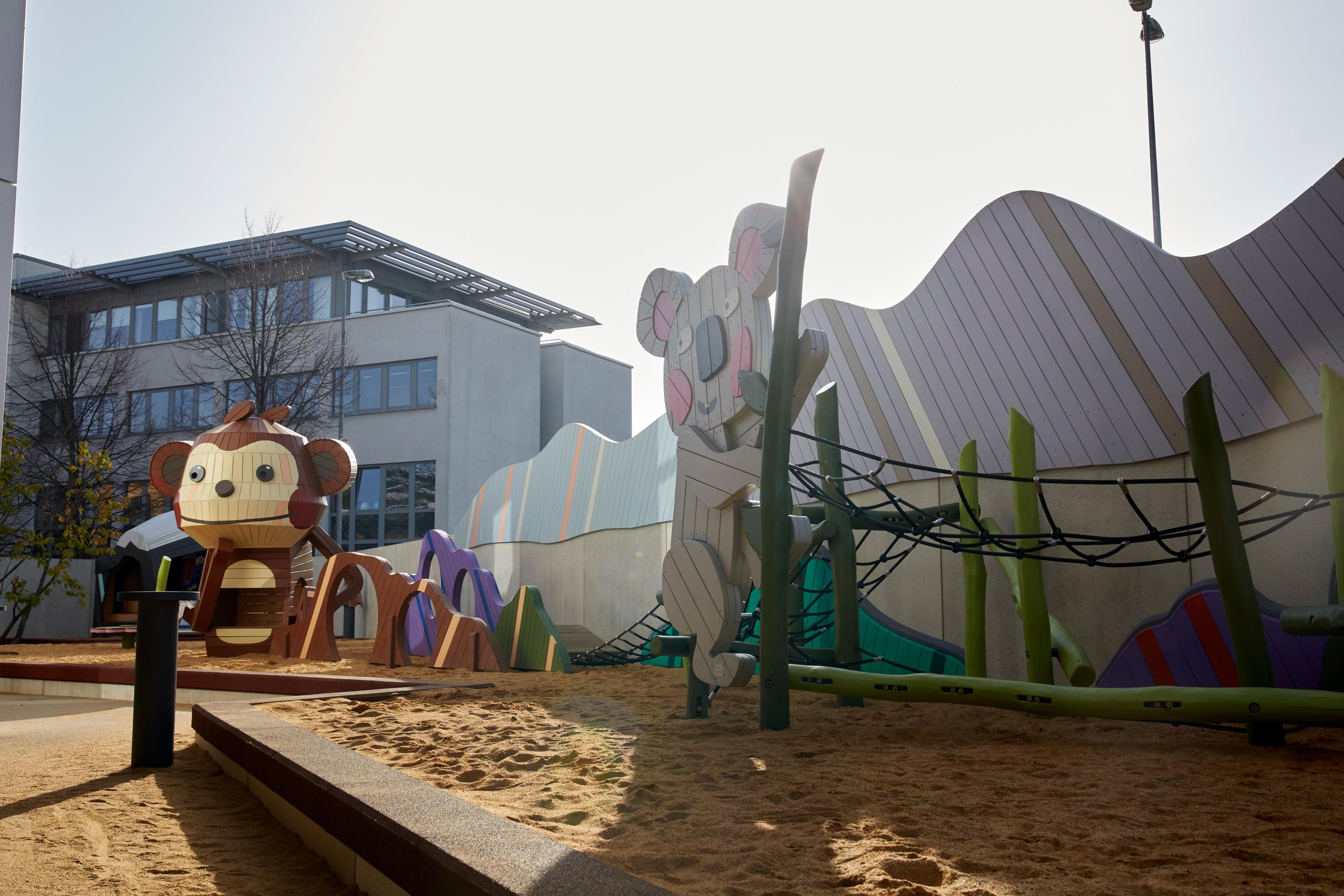 Affenzahn playground, monkey MONSTRUM playgrounds