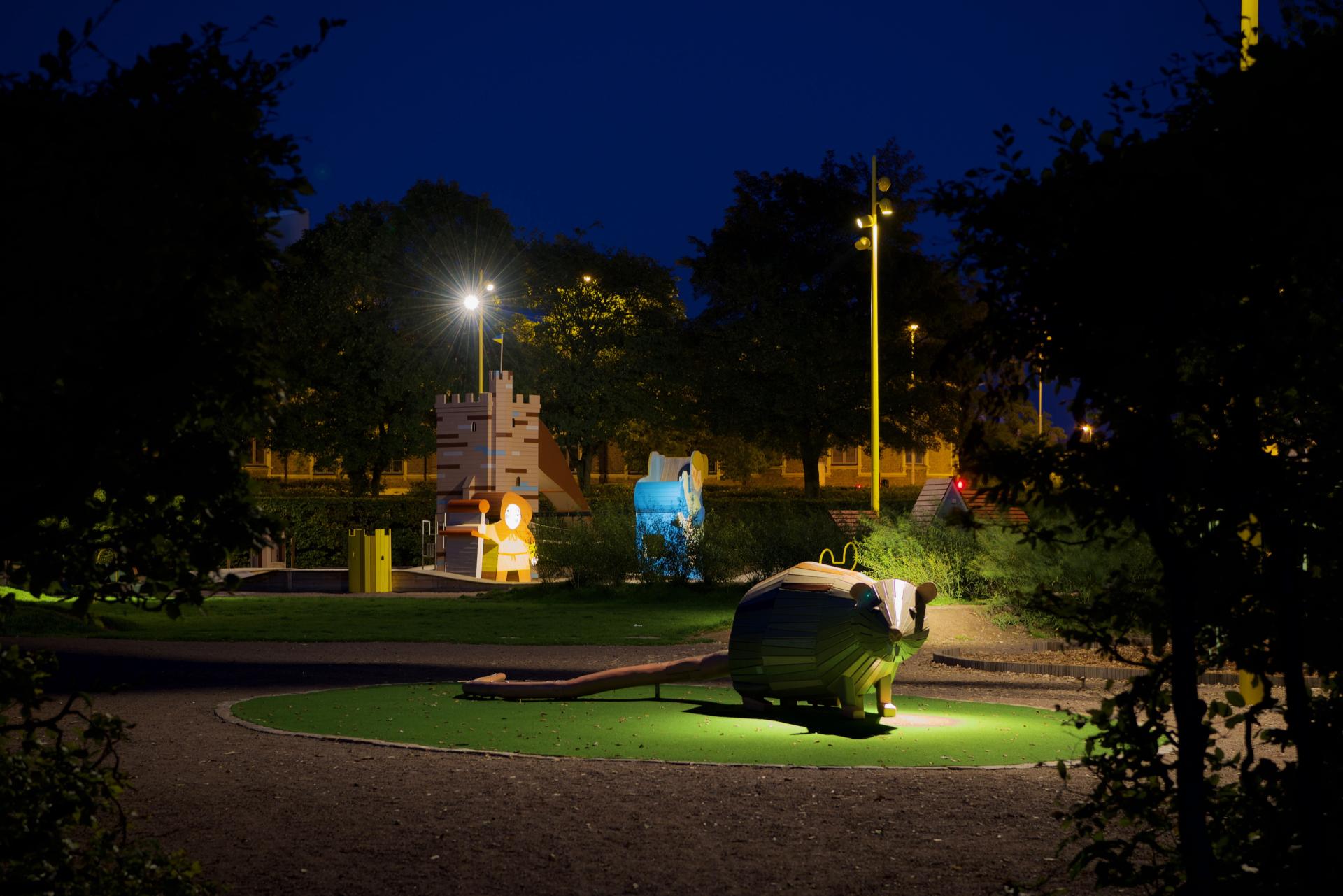 Monstrum playground helsingborg medival village