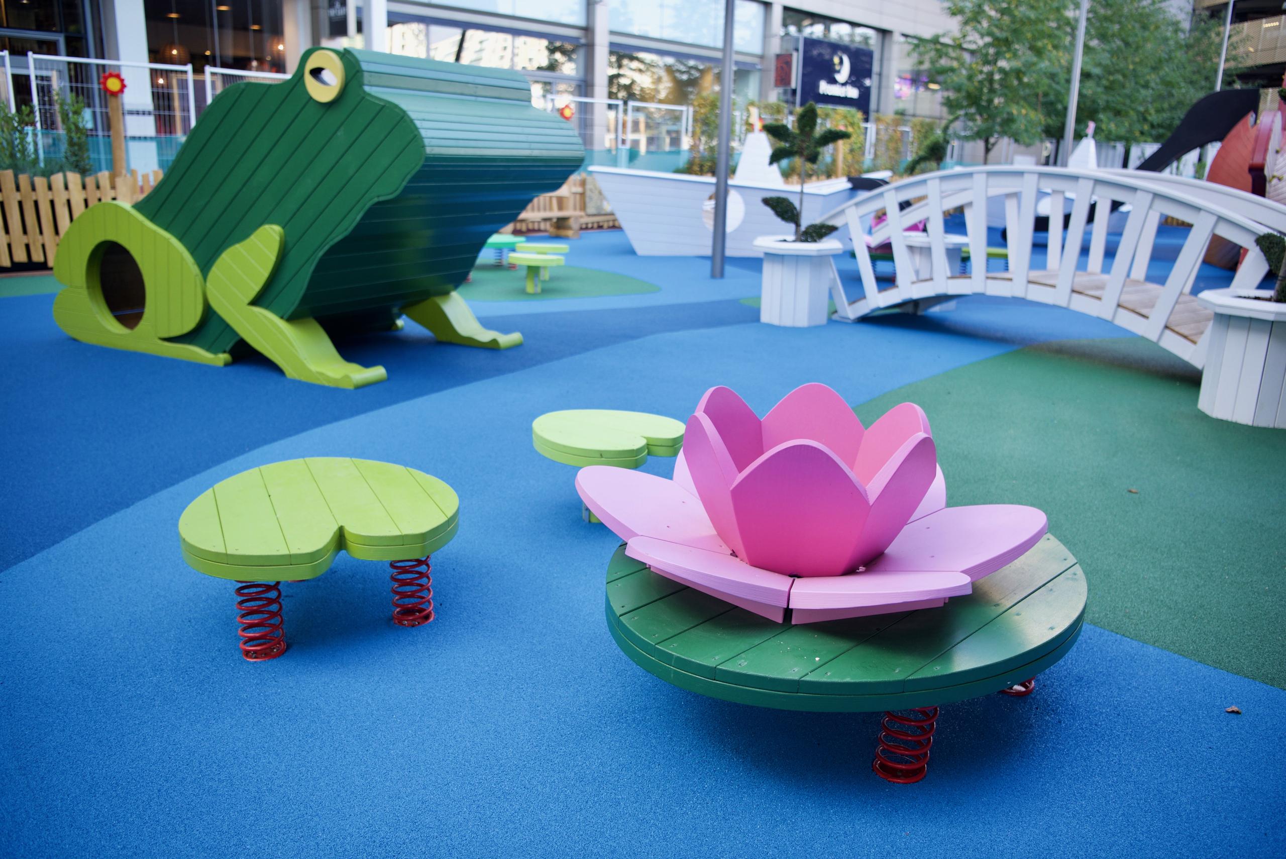 MONSTRUM pond westfield london playground design play