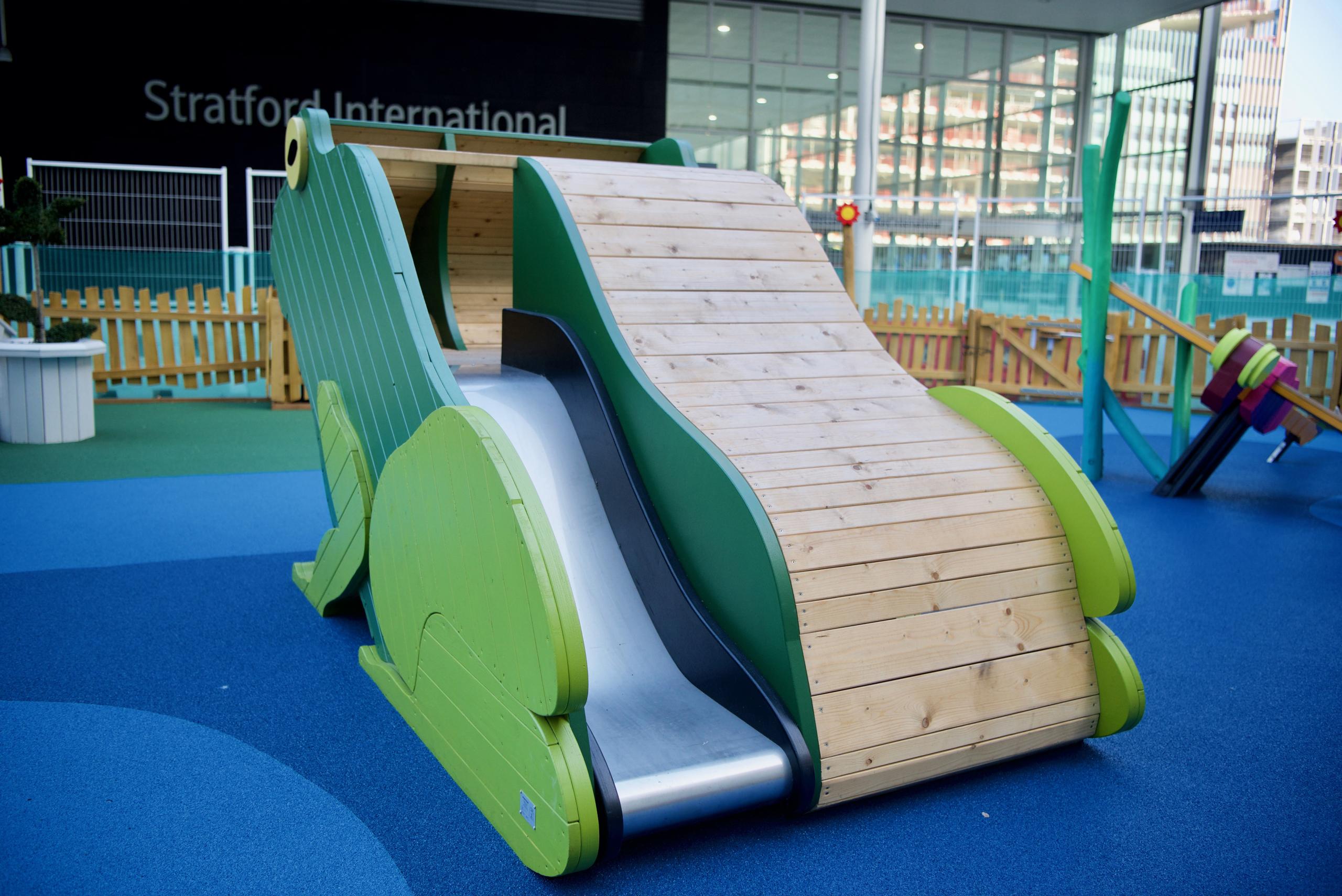 MONSTRUM pond westfield london playground design play