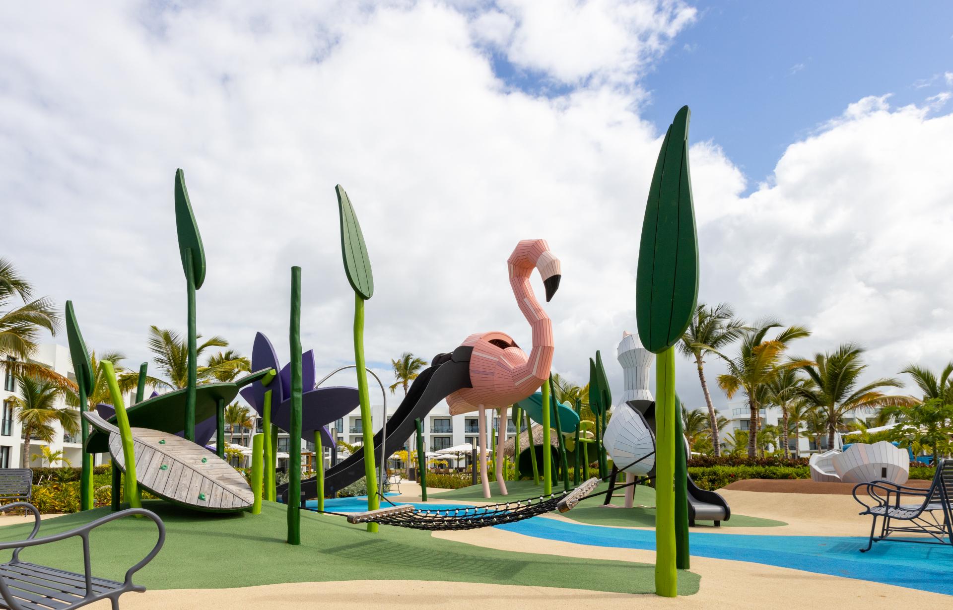 Overview of Flamingo playground