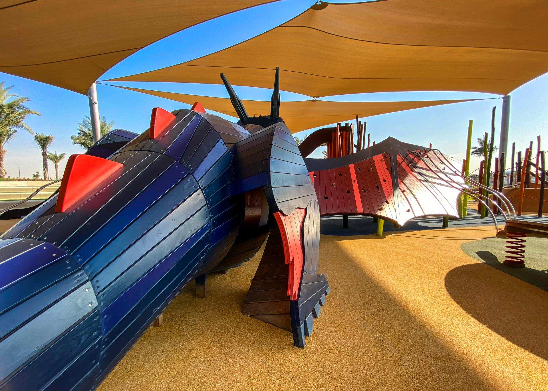 MONSTRUM playgrounds dragon dubai hills park