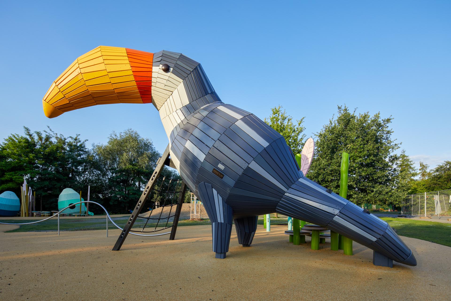 Toucan playground feature