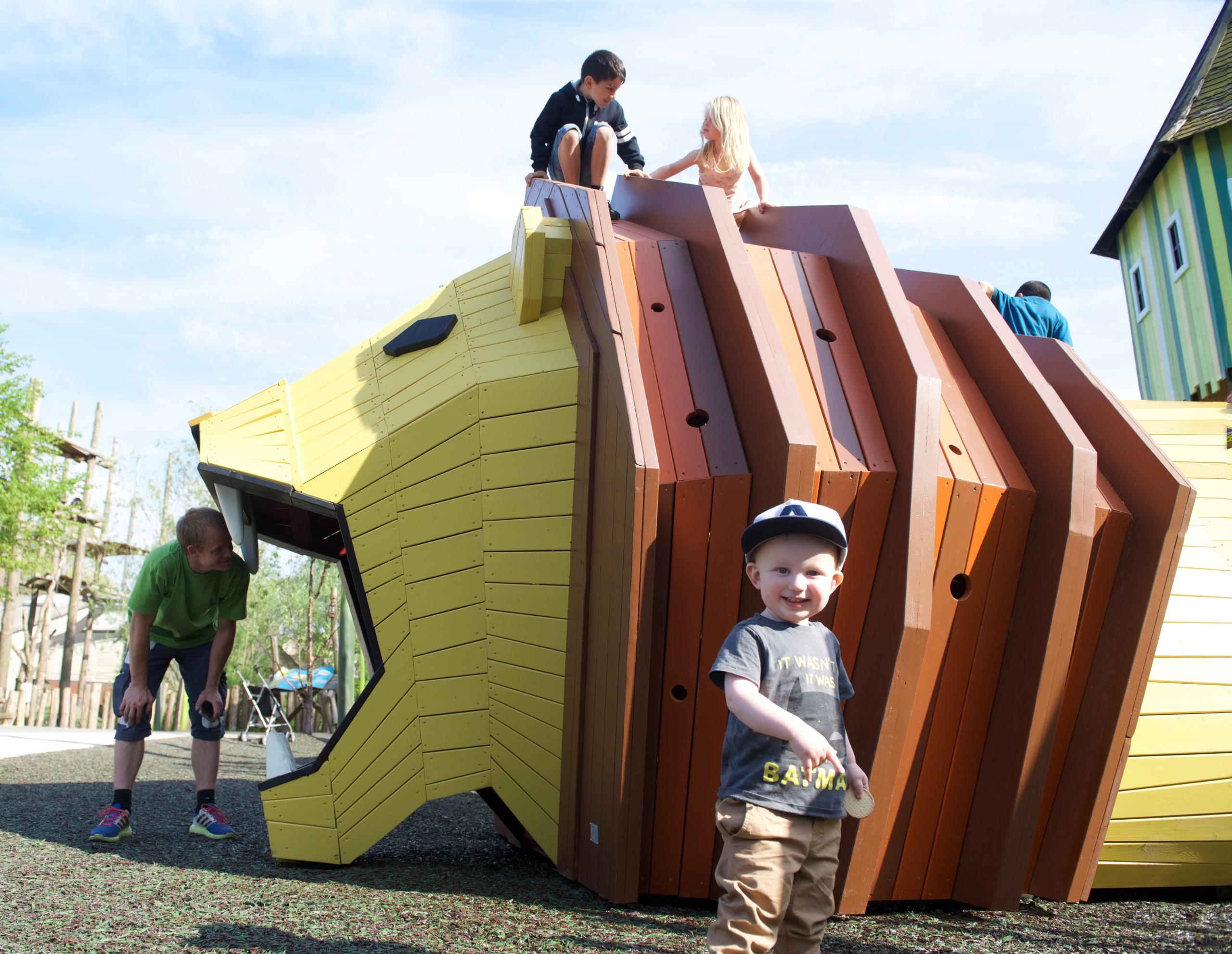 MONSTRUM Chunga Playground in Odense Zoo, Denmark