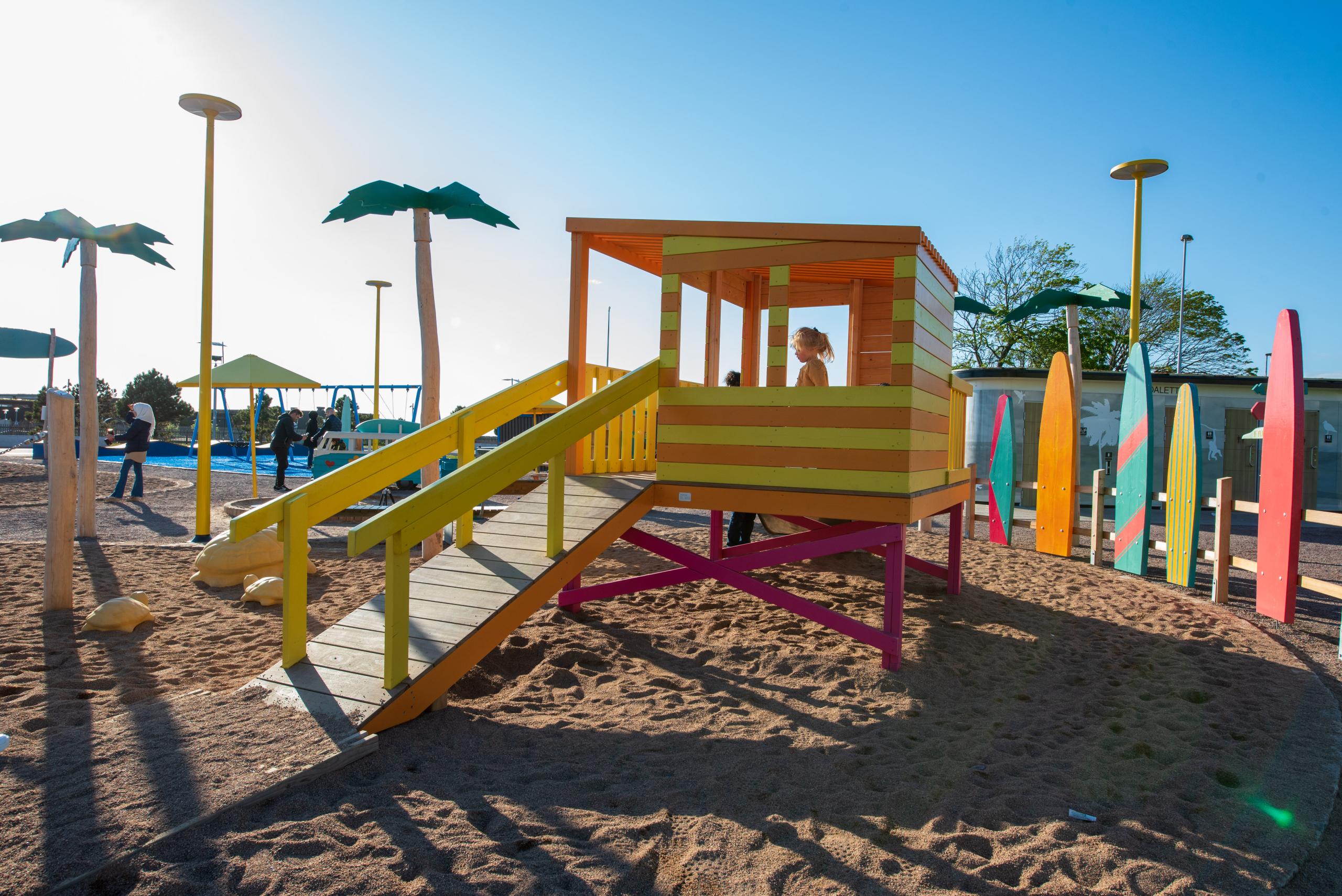 The Surf Playground of Helsingborg, Sweden MONSTRUM artistic playgrounds