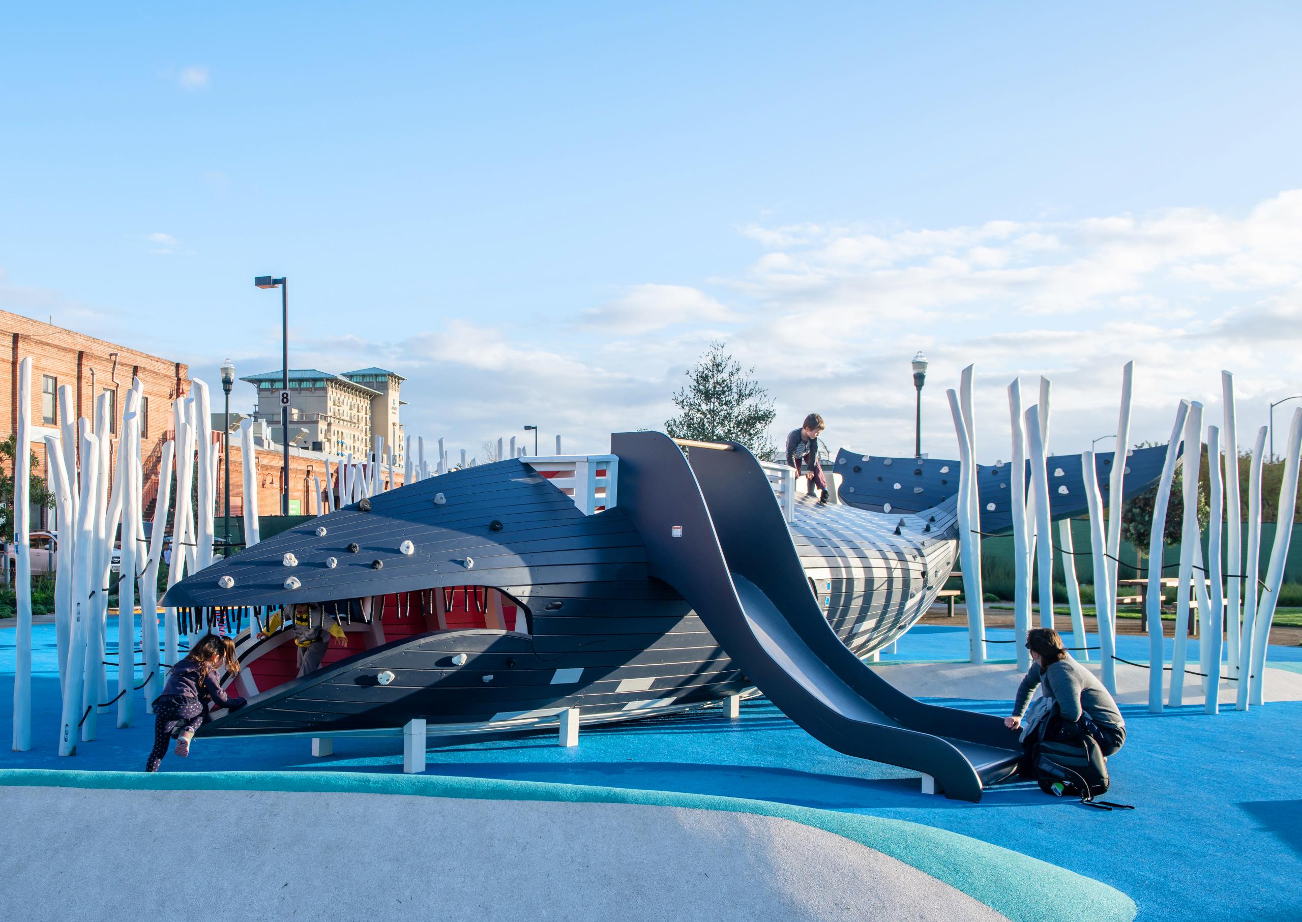 MONSTRUM humpback whale california playground