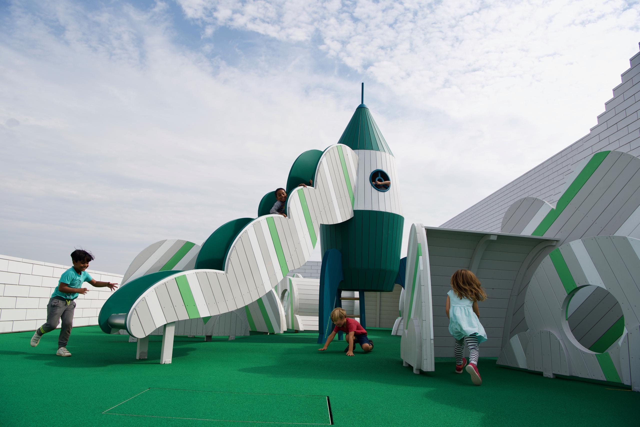 rocket launch lego house monstrum playground