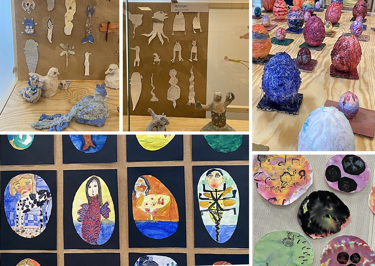 Visual studies by children for playground design
