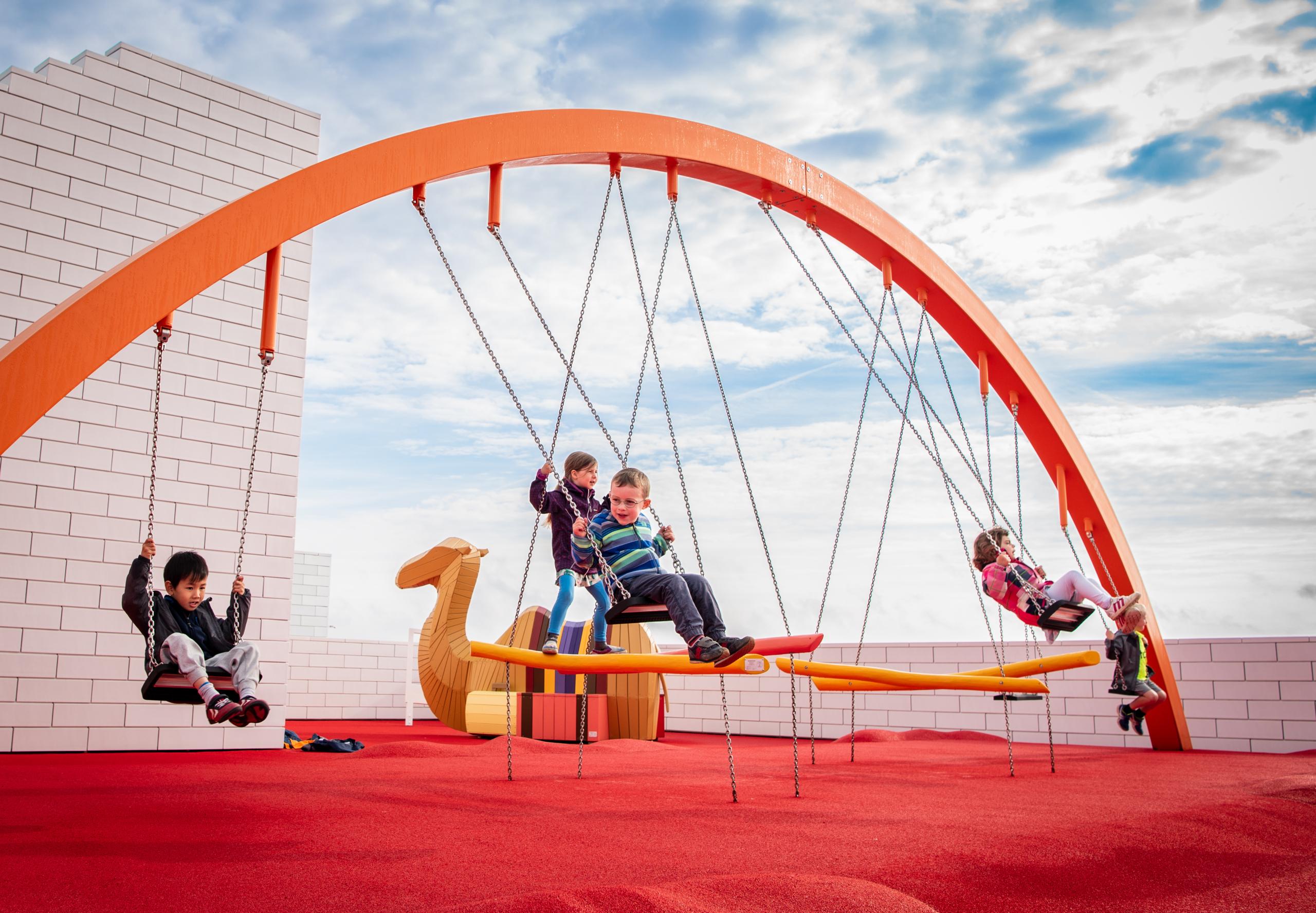 MONSTRUM playground camel swings lege house