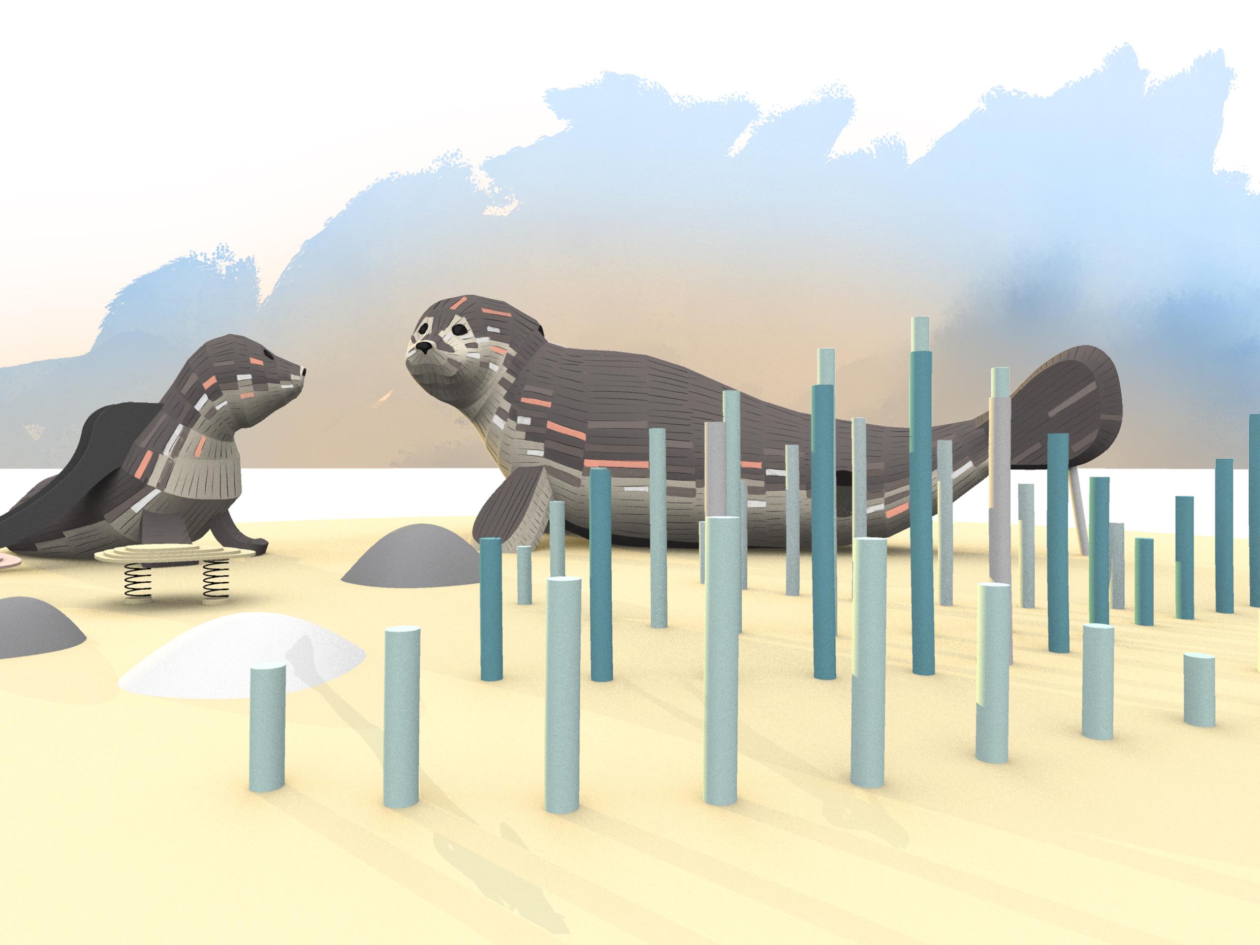 sketch seal playground, MONSTRUM