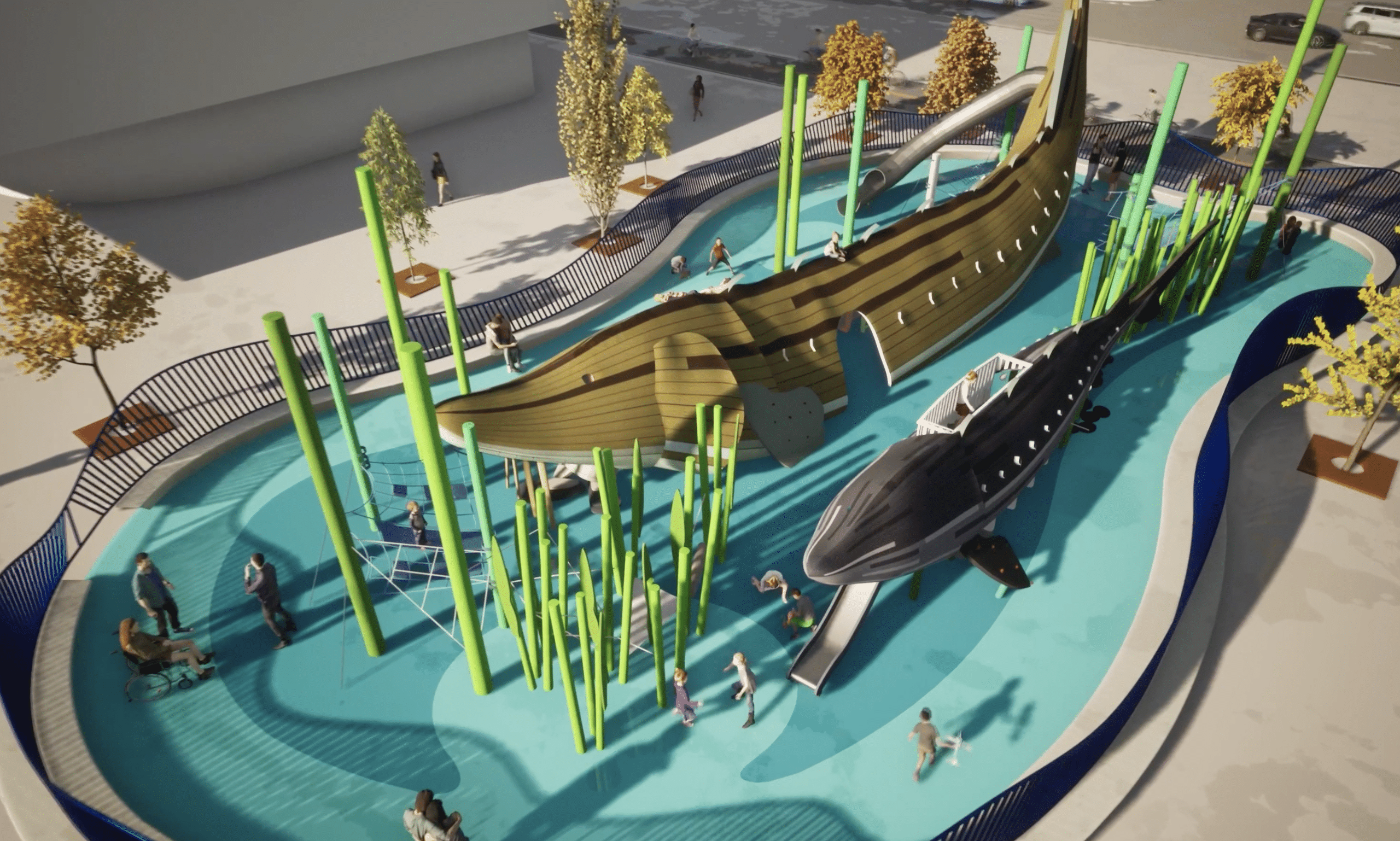Sturgeons render