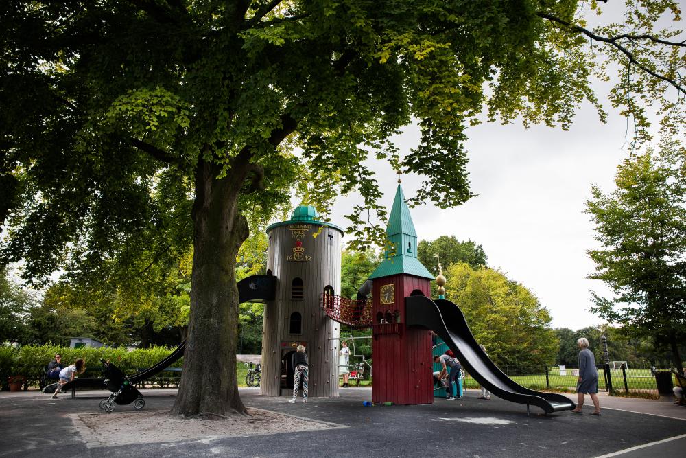 Copenhagen towers playground