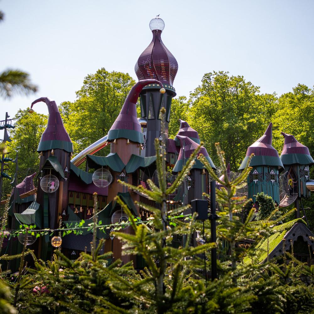 Lilidorei castle playground from a distance