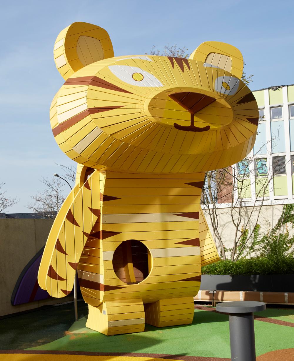 Affenzahn playground, tigress MONSTRUM playgrounds